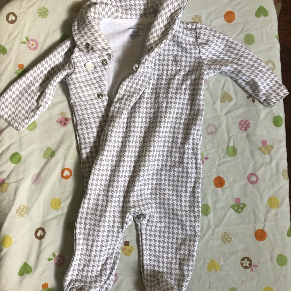 Ralph Lauren Polo Houndstooth Pajama